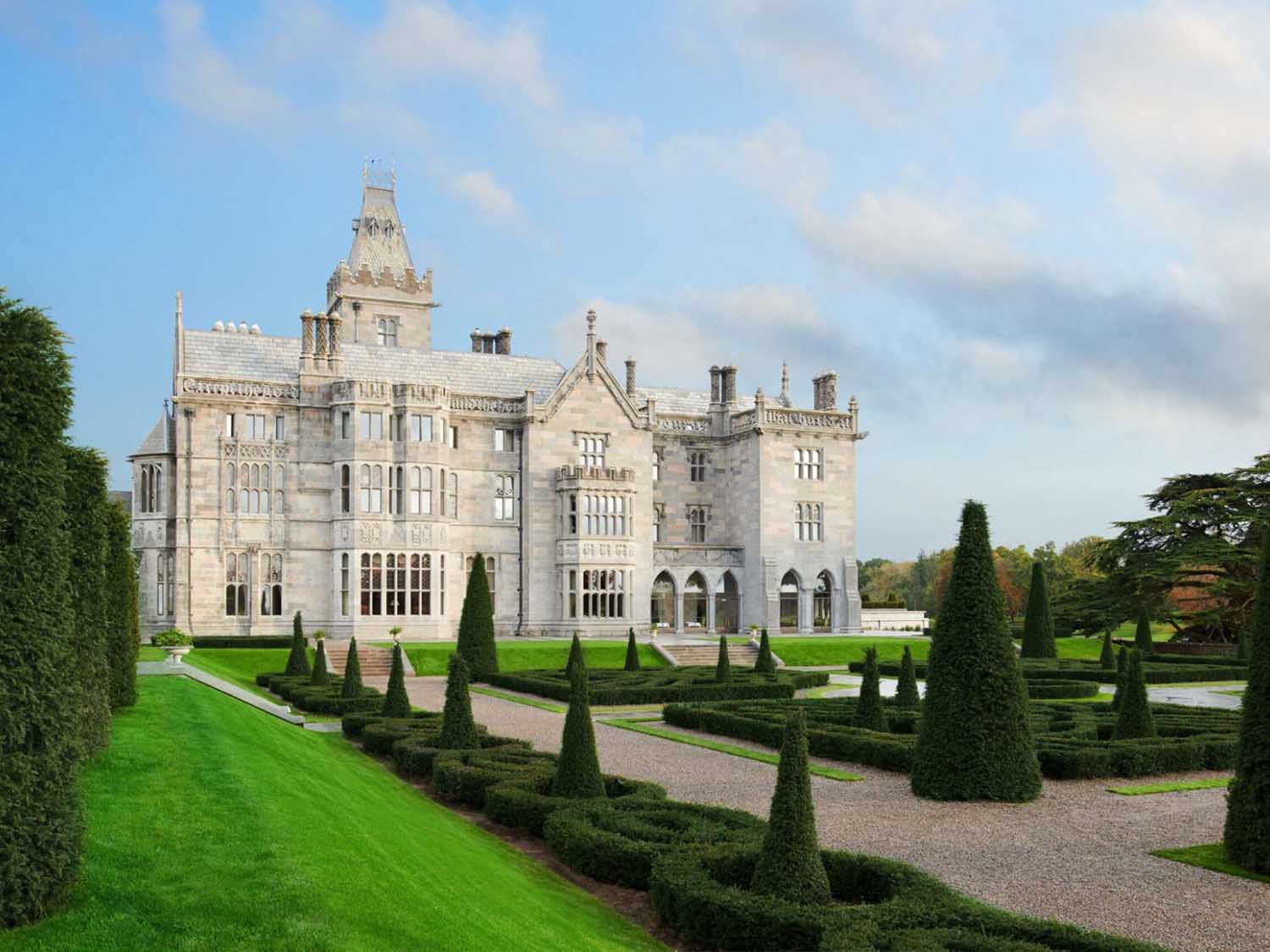 Exterior of Adare Manor Ireland