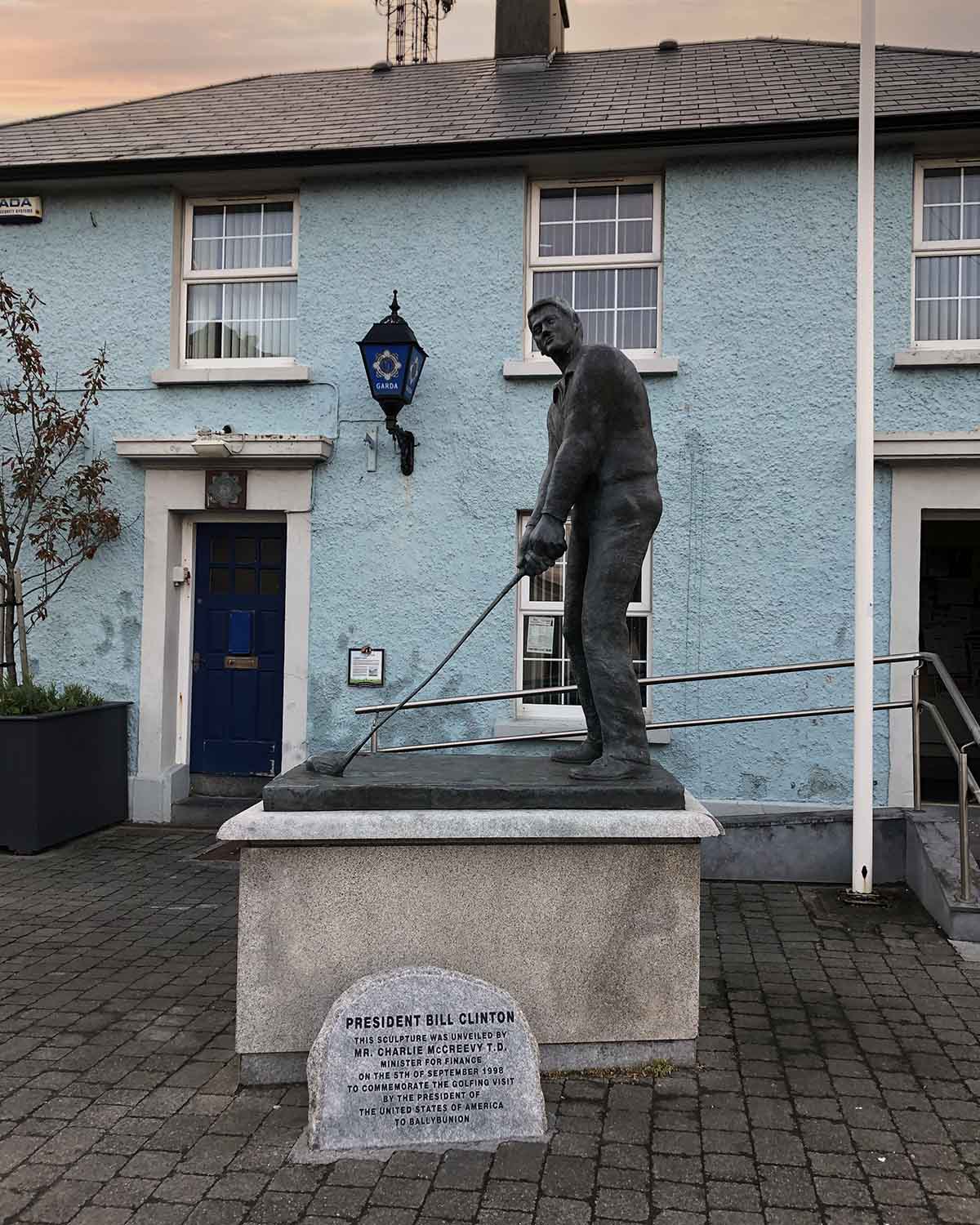 Ballybunion Bill Clinton Statue