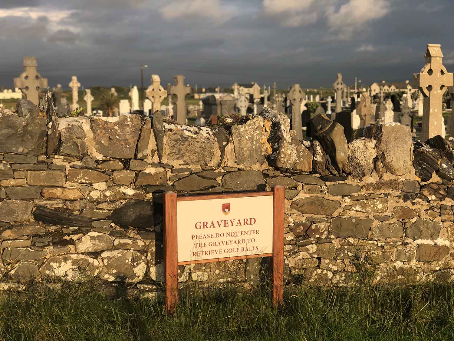 Ballybunion Golf Club 1st Hole Graveyard