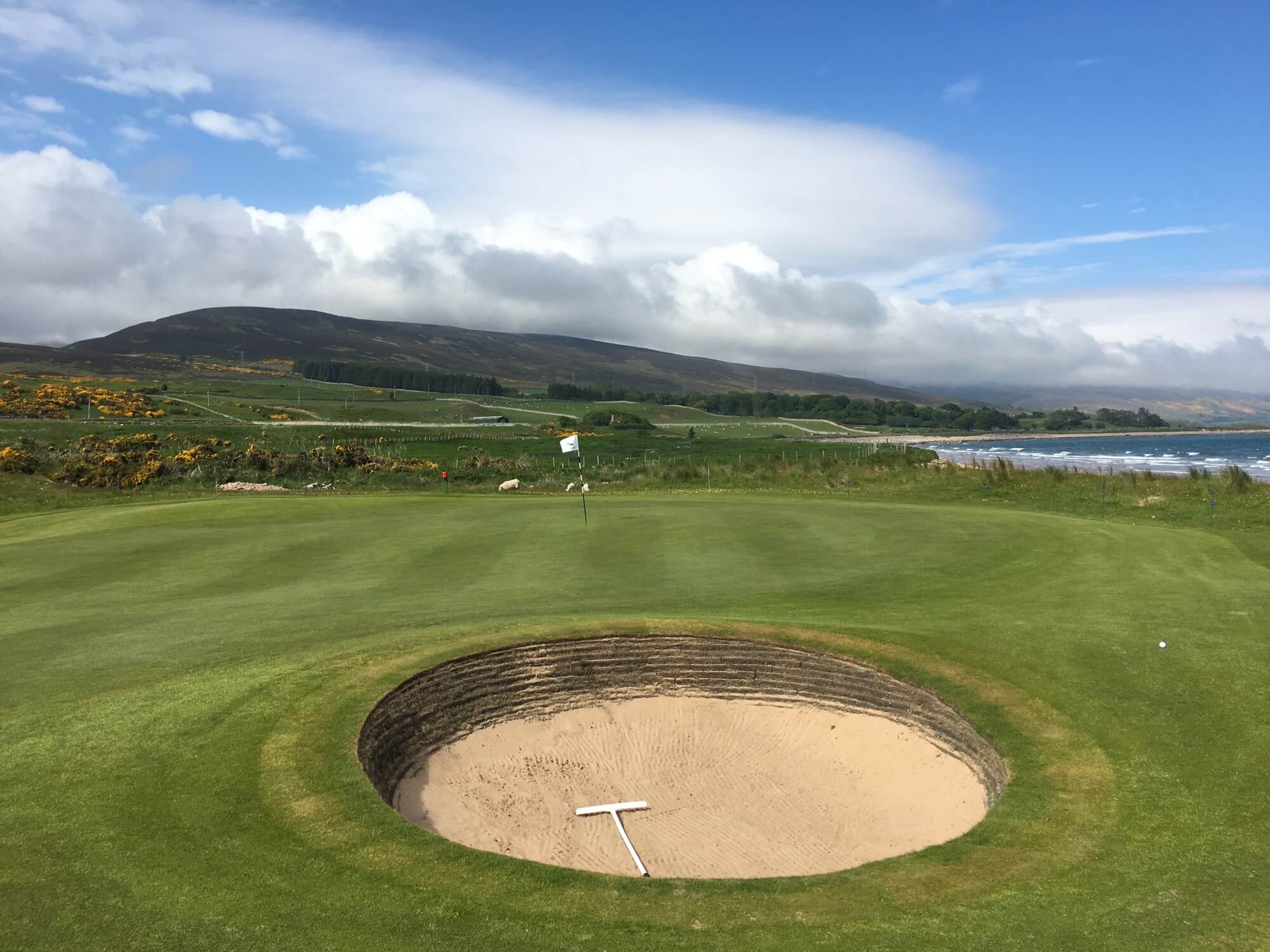 Brora Golf Club 9th hole