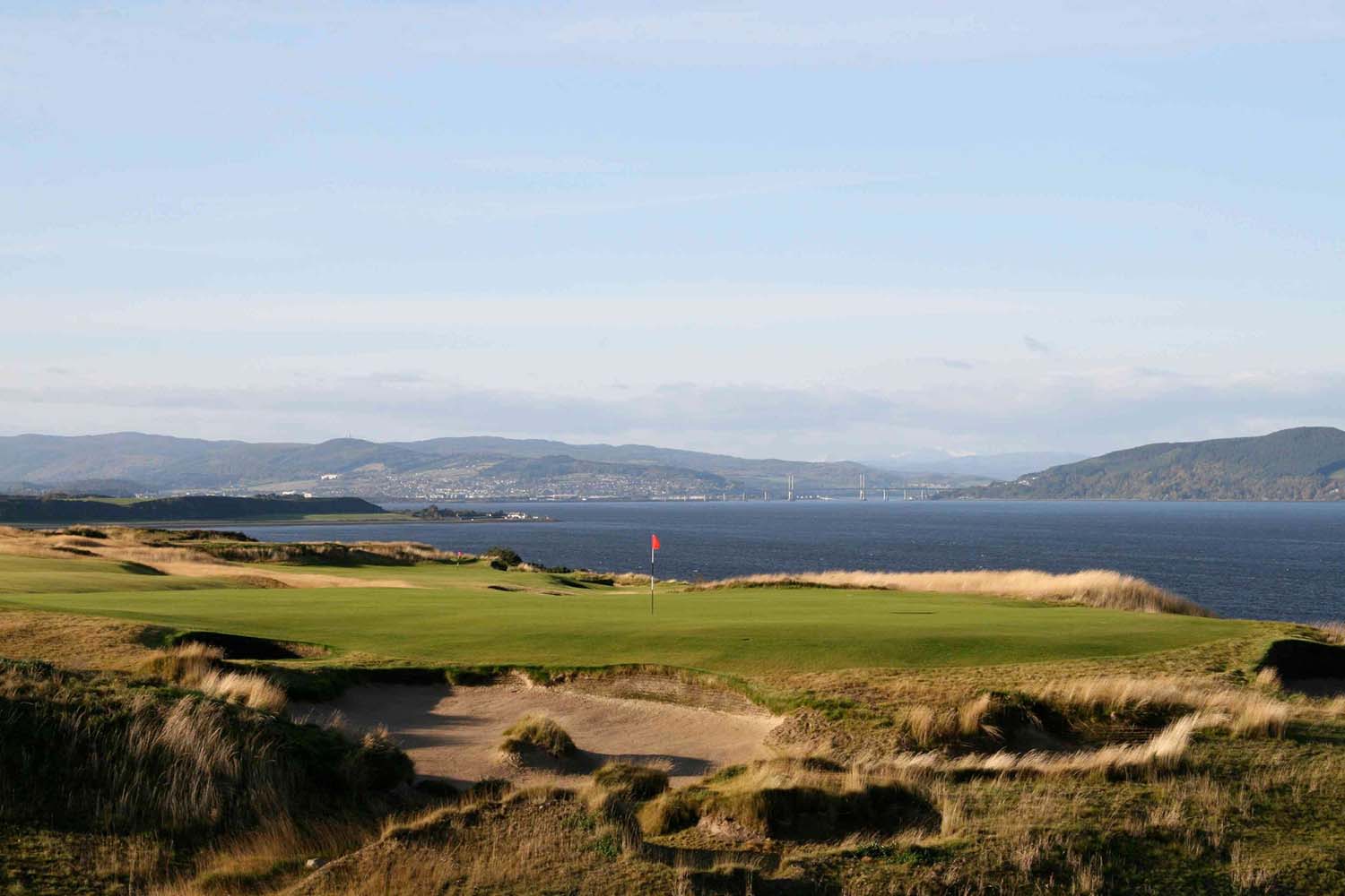 View of Kessock Bridge from Castle Stuart