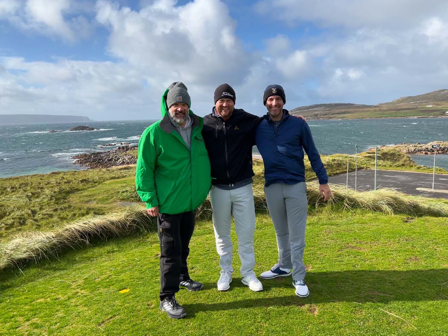 Cruit Island Golf 1st tee