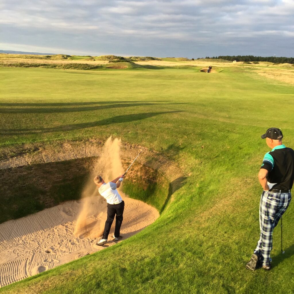 Muirfield Golf Coffin Bunker