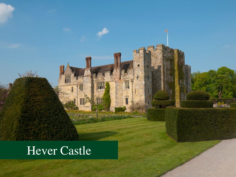 Hever Castle near Sunningdale Golf Club