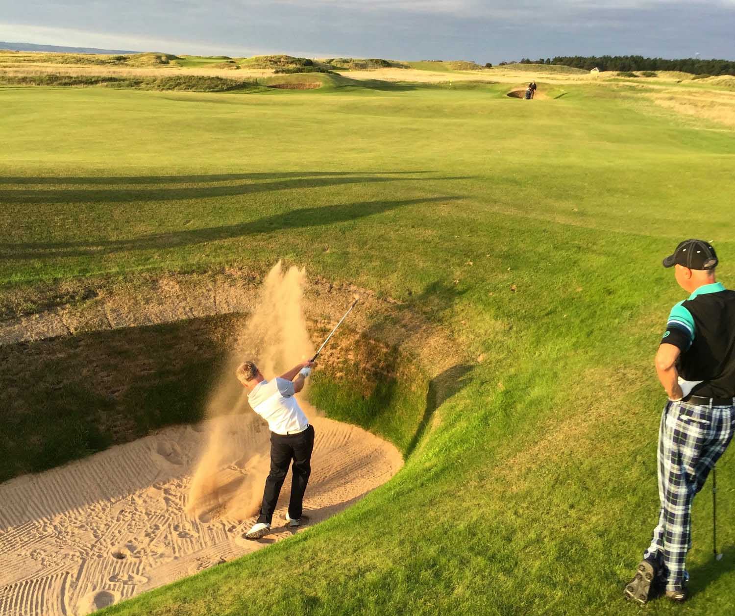 Muirfield 17th Hole bunkers