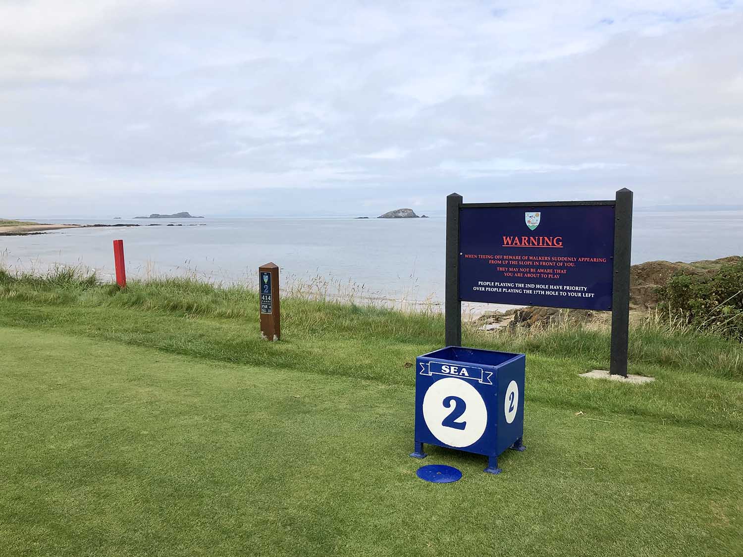 North Berwick Golf Club 2nd Hole