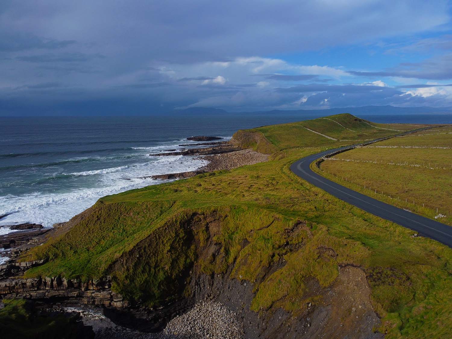 Coastal Drive between Sligo and Donegal