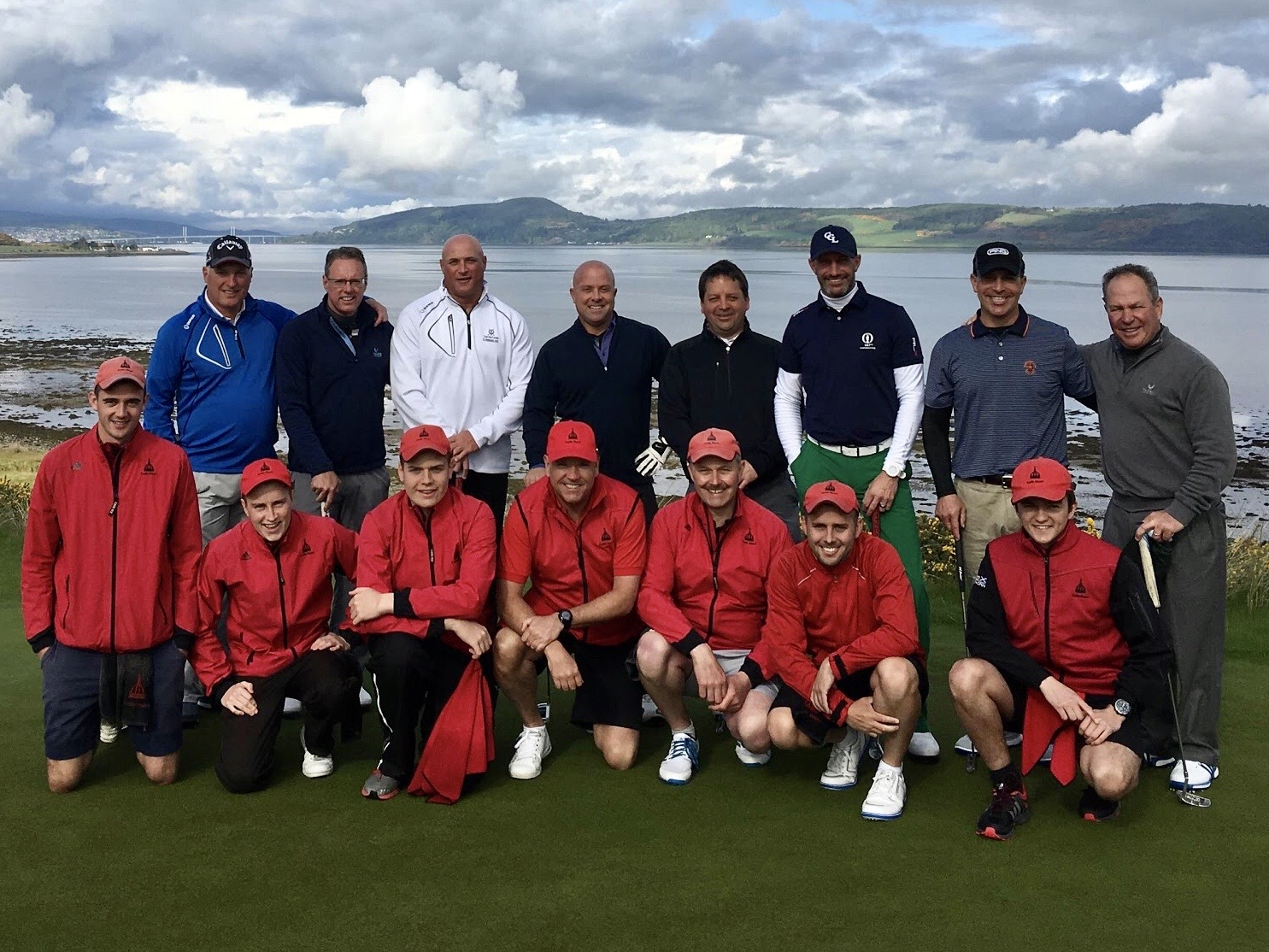 Caddies and Golfers at Castle Stuart