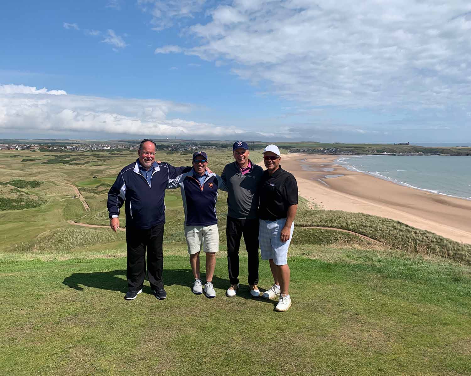 Slains Castle near Cruden Bay Golf Club