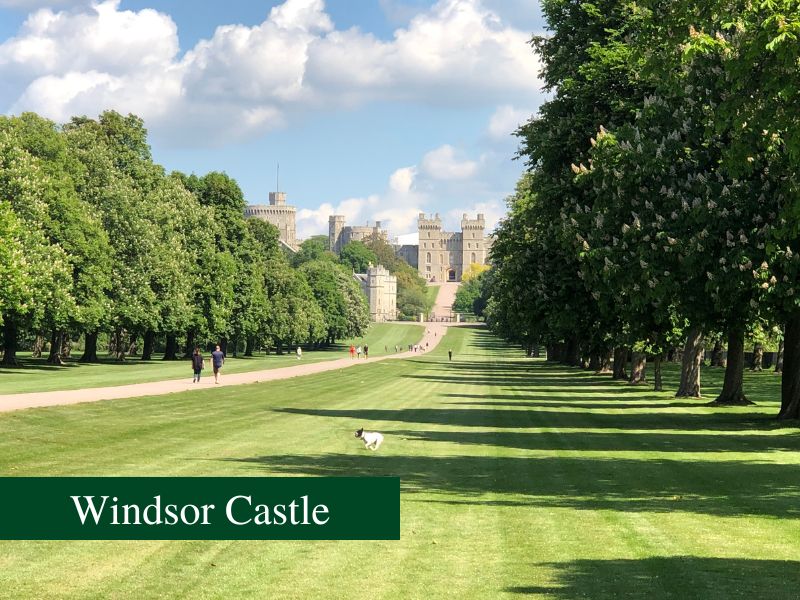 Windsor Castle near Swinley Forest Golf Club