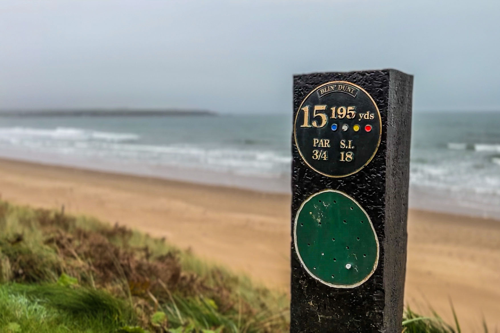 15th hole at Cruden Bay Golf Club