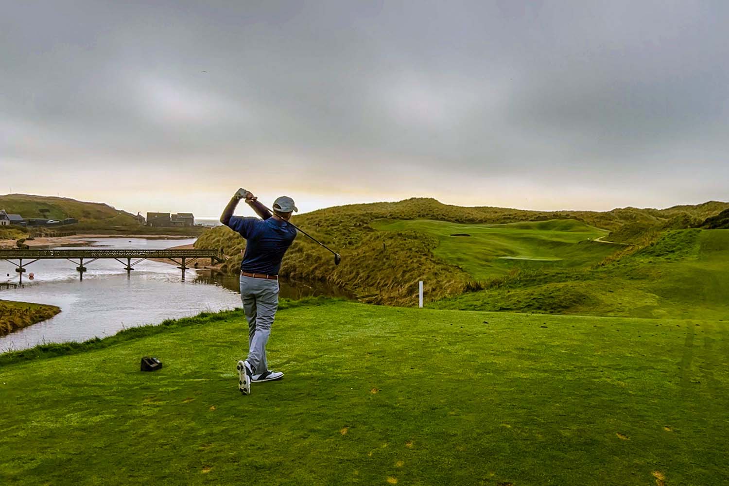 4th hole at Cruden Bay Golf Club