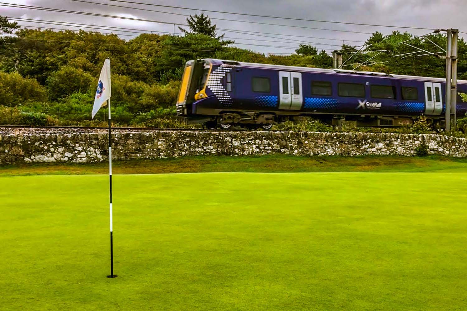 Royal Troon Golf Club 11th Hole Railway