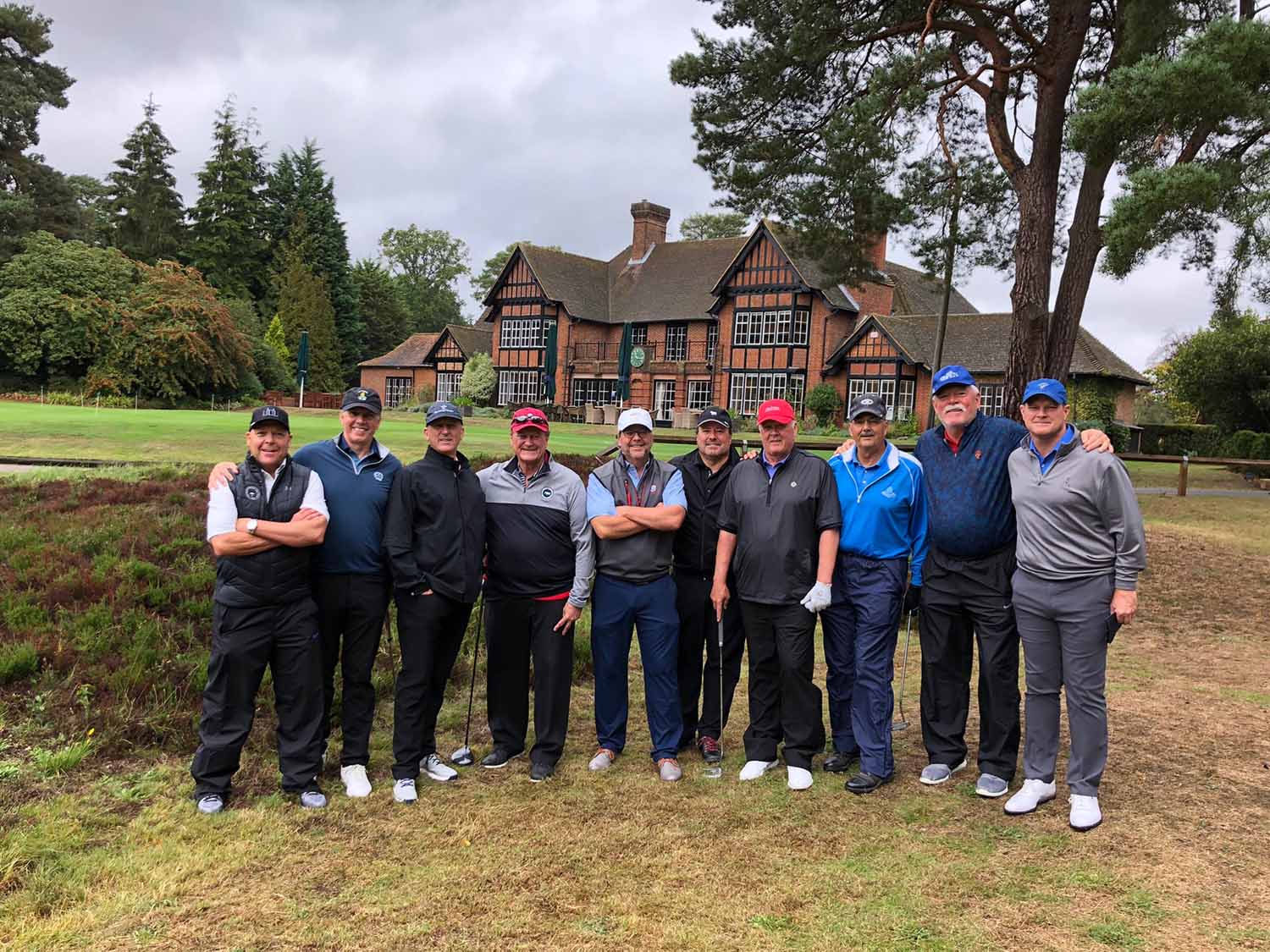 Golfers on trip to England