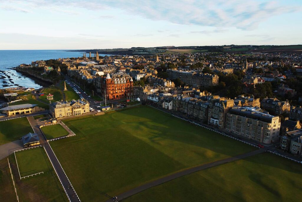 Old Course at St. Andrews Drone Photo