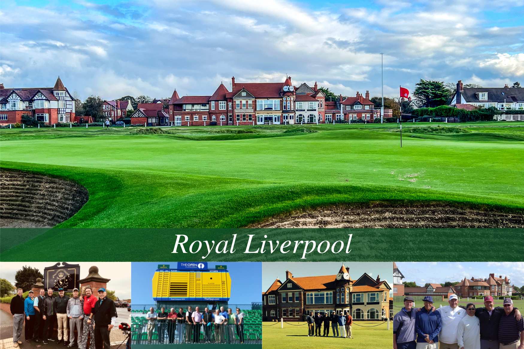 Royal Liverpool Open Championship Venues