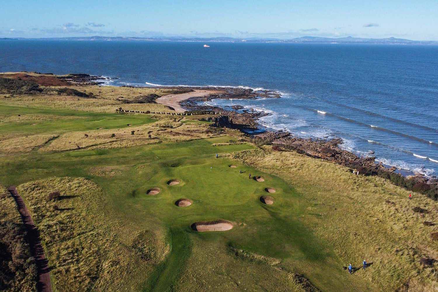 Gullane Golf Club Aerial Photo