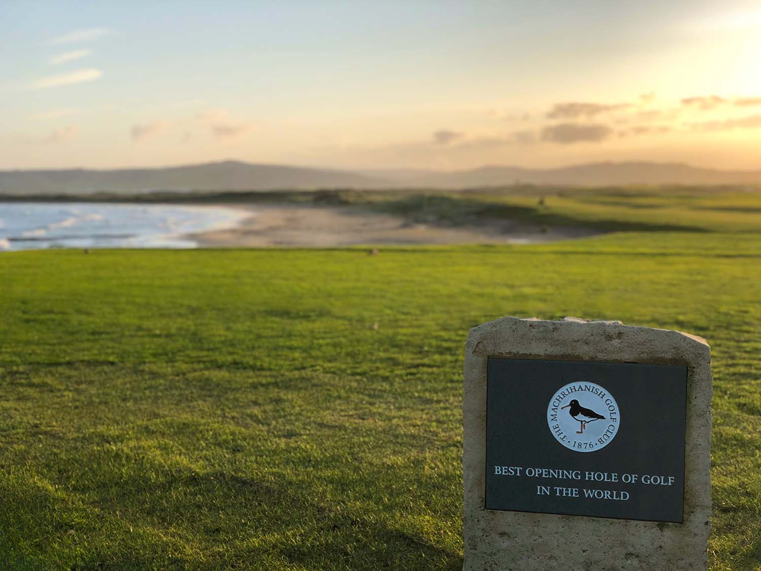 Machrihanish Golf Club 1st Hole