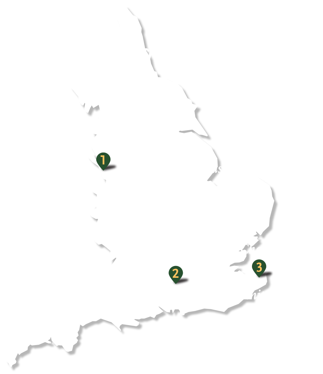 England region map