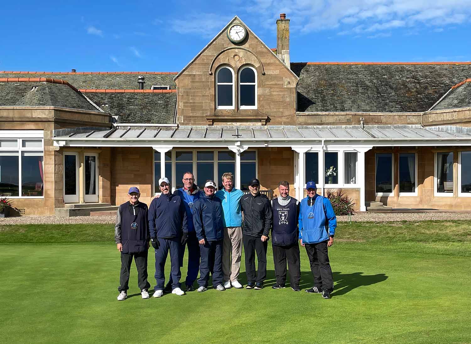 Royal Troon caddies