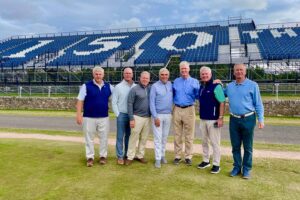 Golfers on exclusive travel experience in St. Andrews