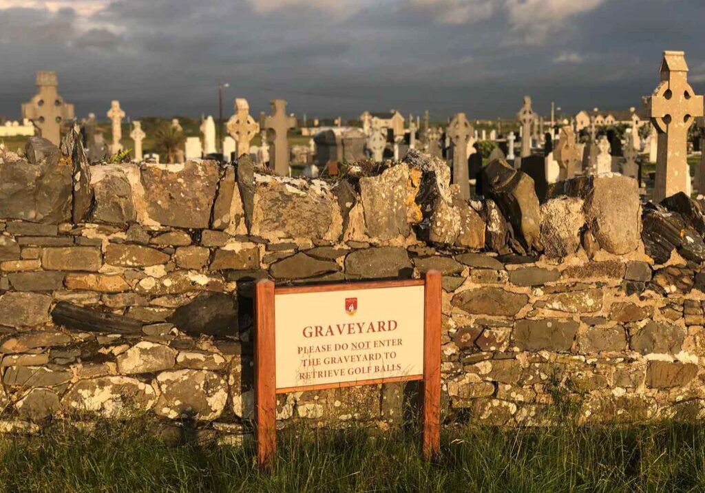 Ballybunion Golf Club 1st hole Graveyard