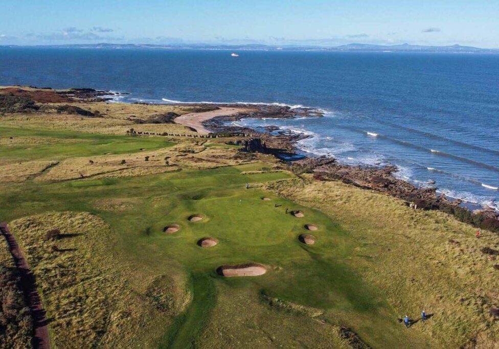 Gullane Golf Club Aerial Photo