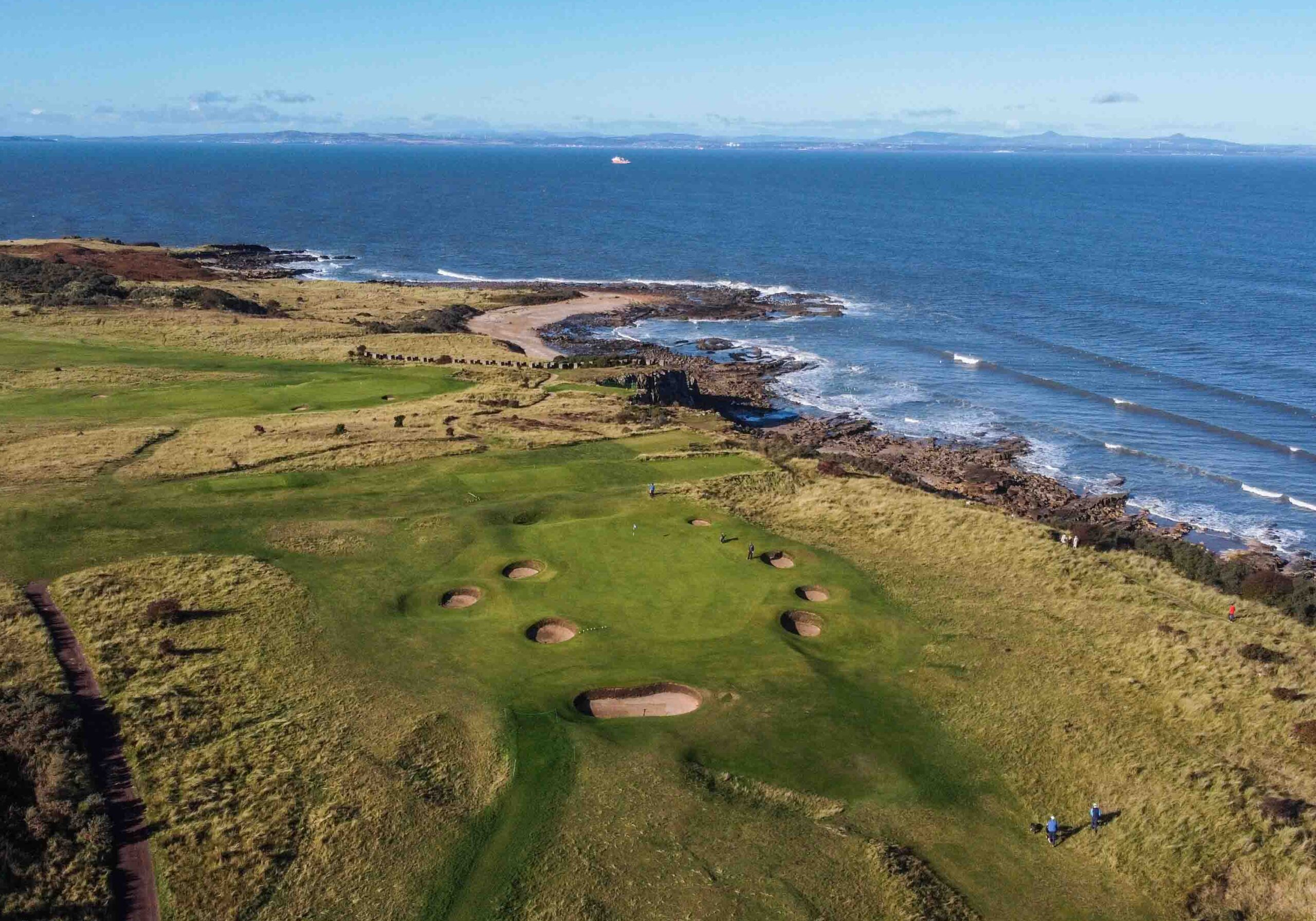 Gullane Golf Club Aerial Photo