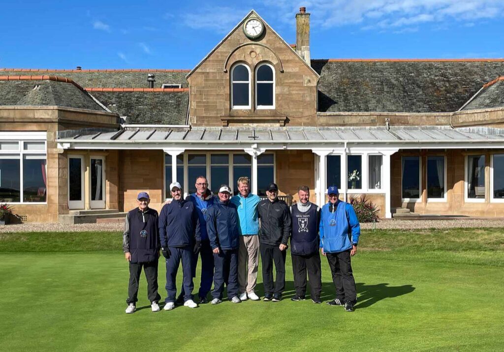 Royal Troon caddies